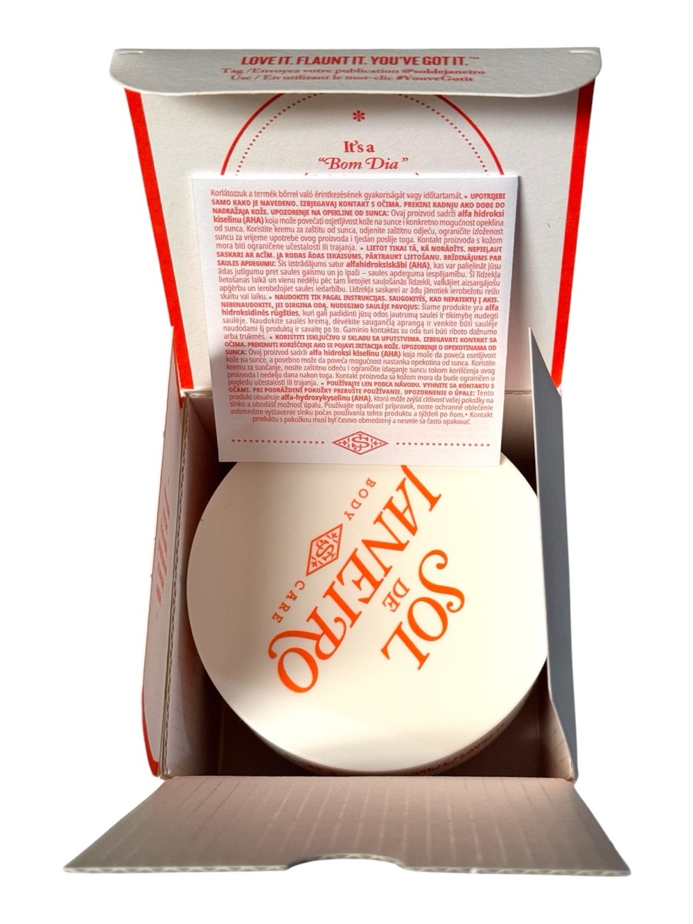 Sol de Janeiro Bom Dia Body Scrub 10% AHA BHA Resurfacing Complex 7.8oz $42 NEW